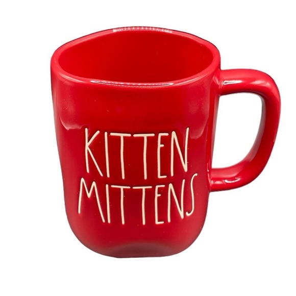 2/$18 New Rae Dunn KITTEN MITTENS Holiday Mug - Picture 6 of 7